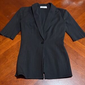 Bailey 44 Black Women's fitted Blazer strech Flaw